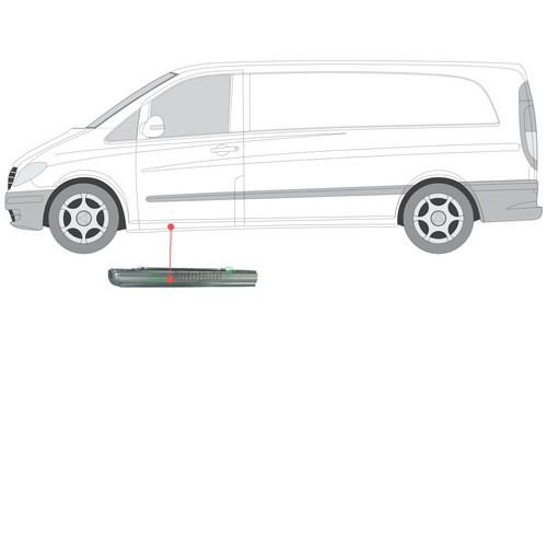 Schweller reparaturblech unter - schweller,
